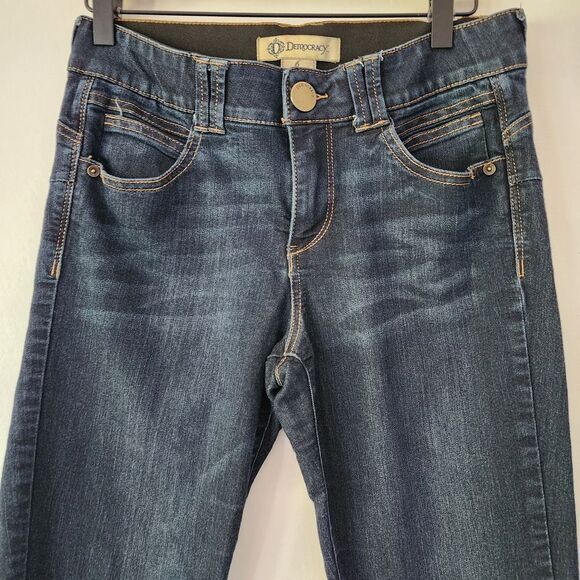 Democracy AB Solution dark wash skinny jeans womens size 6 - Picture 2 of 6